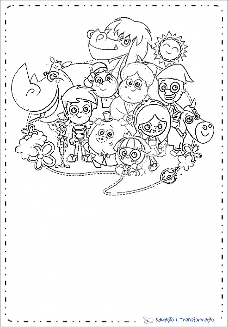 Atividades do Sítio do Pica Pau Amarelo - Desenhos para colorir ...