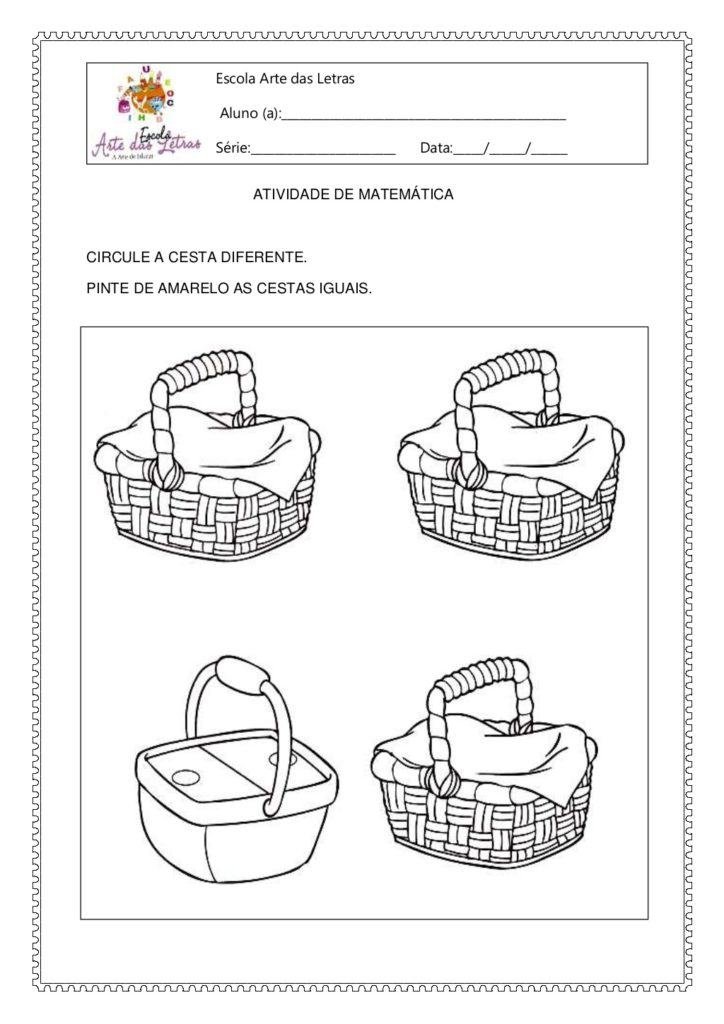 Atividades para Maternal