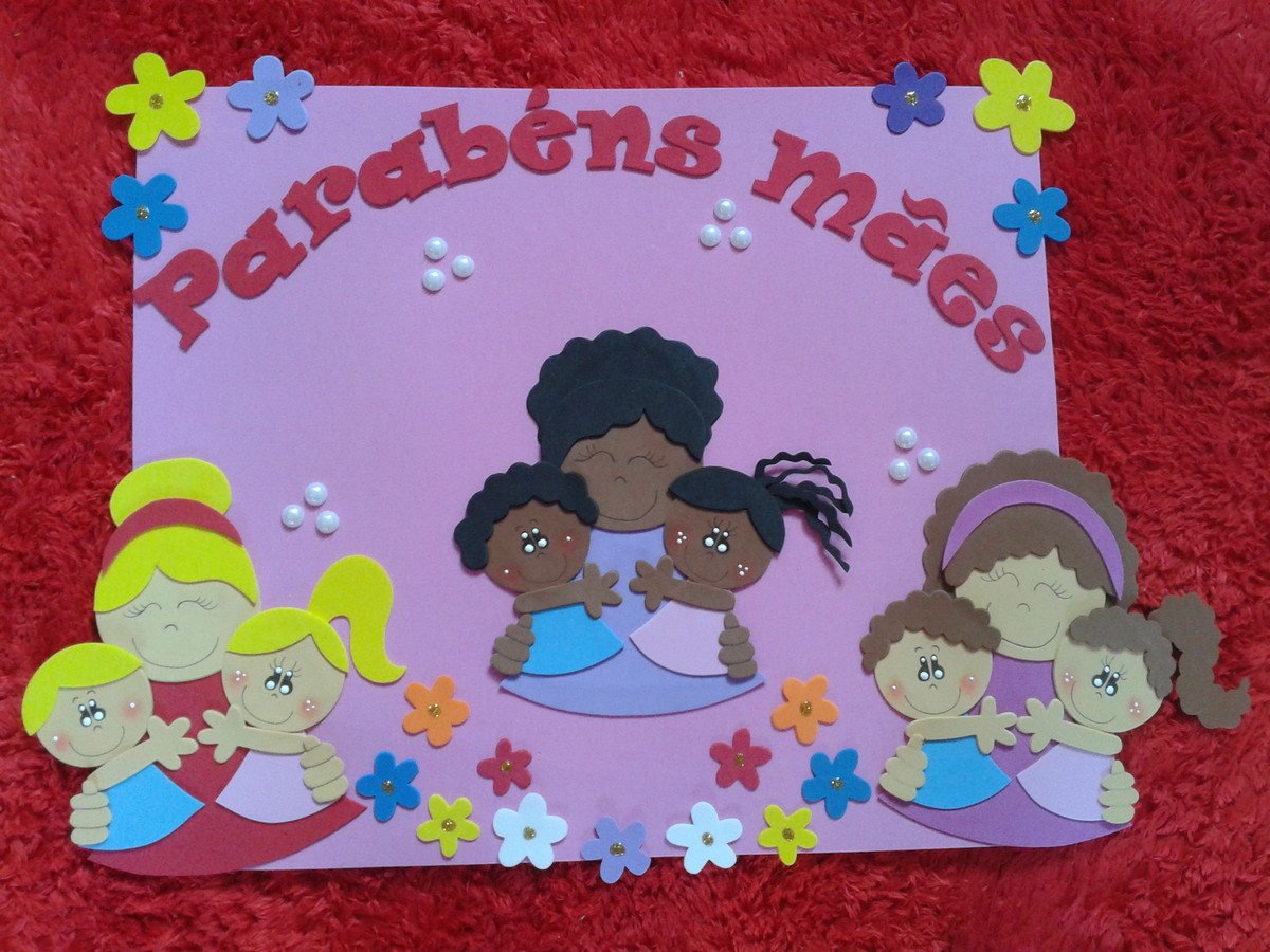 Cartaz Dia Das Maes Educacao Infantil — KERUSSO