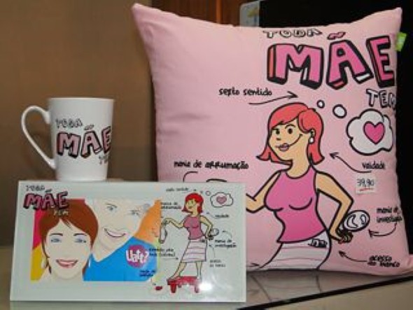 Decoração dia das mães em casa - Objetos personalizados