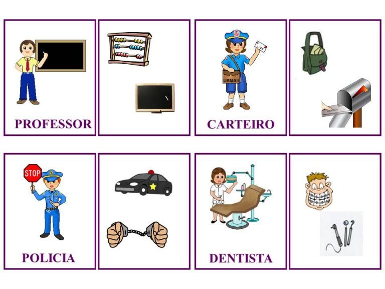 Jogo Quem sou eu das profissões – Educação e Transformação