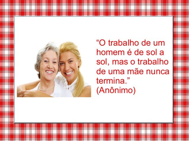 Mensagens para o Dia das Mães