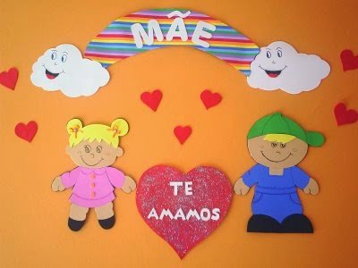 Painel Dia das Mães em EVA