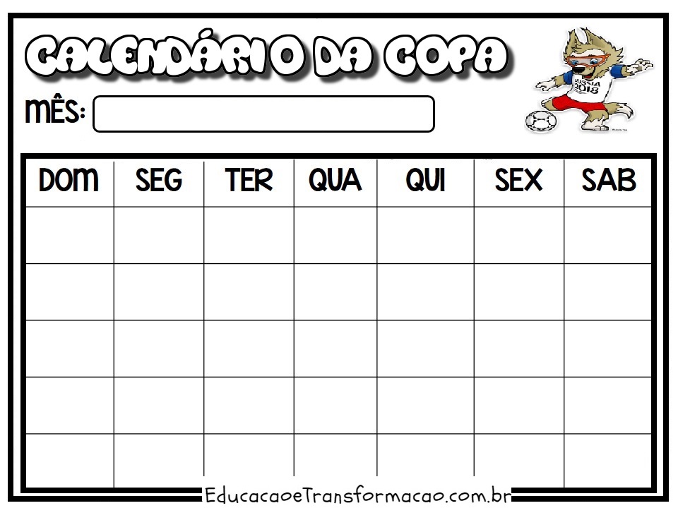 Copa atividade de matemática