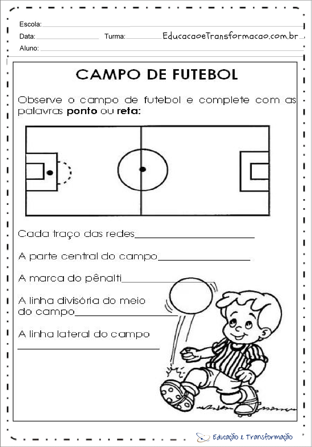 Atividades Copa do Mundo Educação Infantil