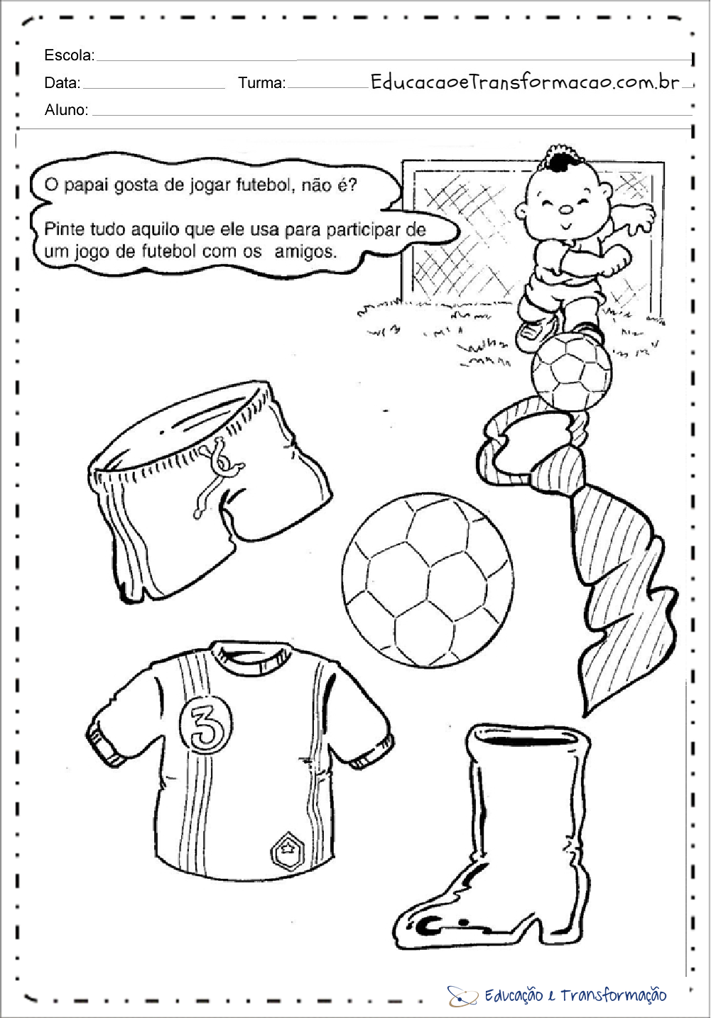 Atividades Copa do Mundo Educação Infantil