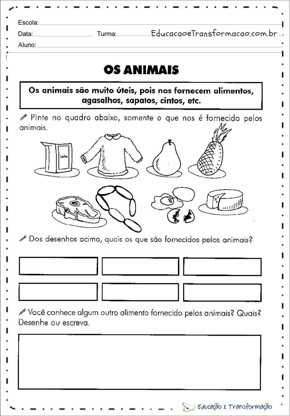 Atividades Meio Ambiente