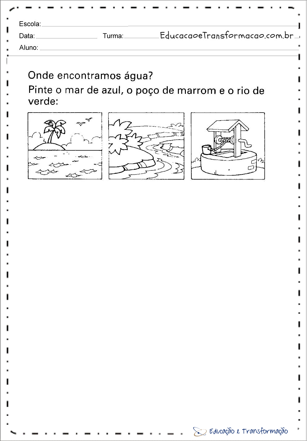 Atividades sobre Meio Ambiente