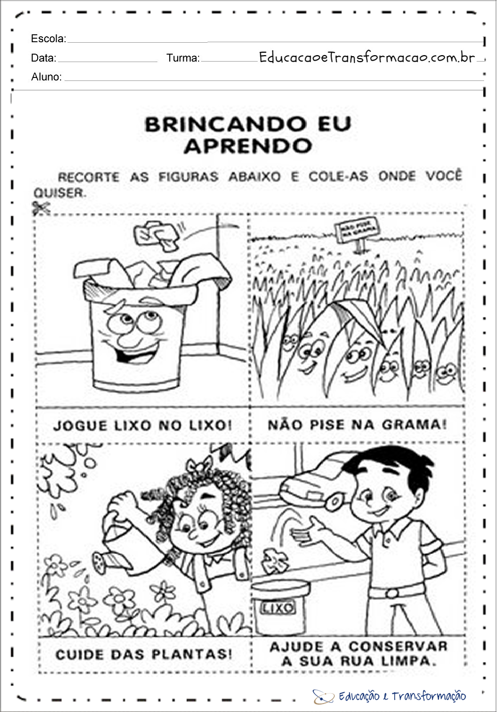 Atividades sobre Meio Ambiente