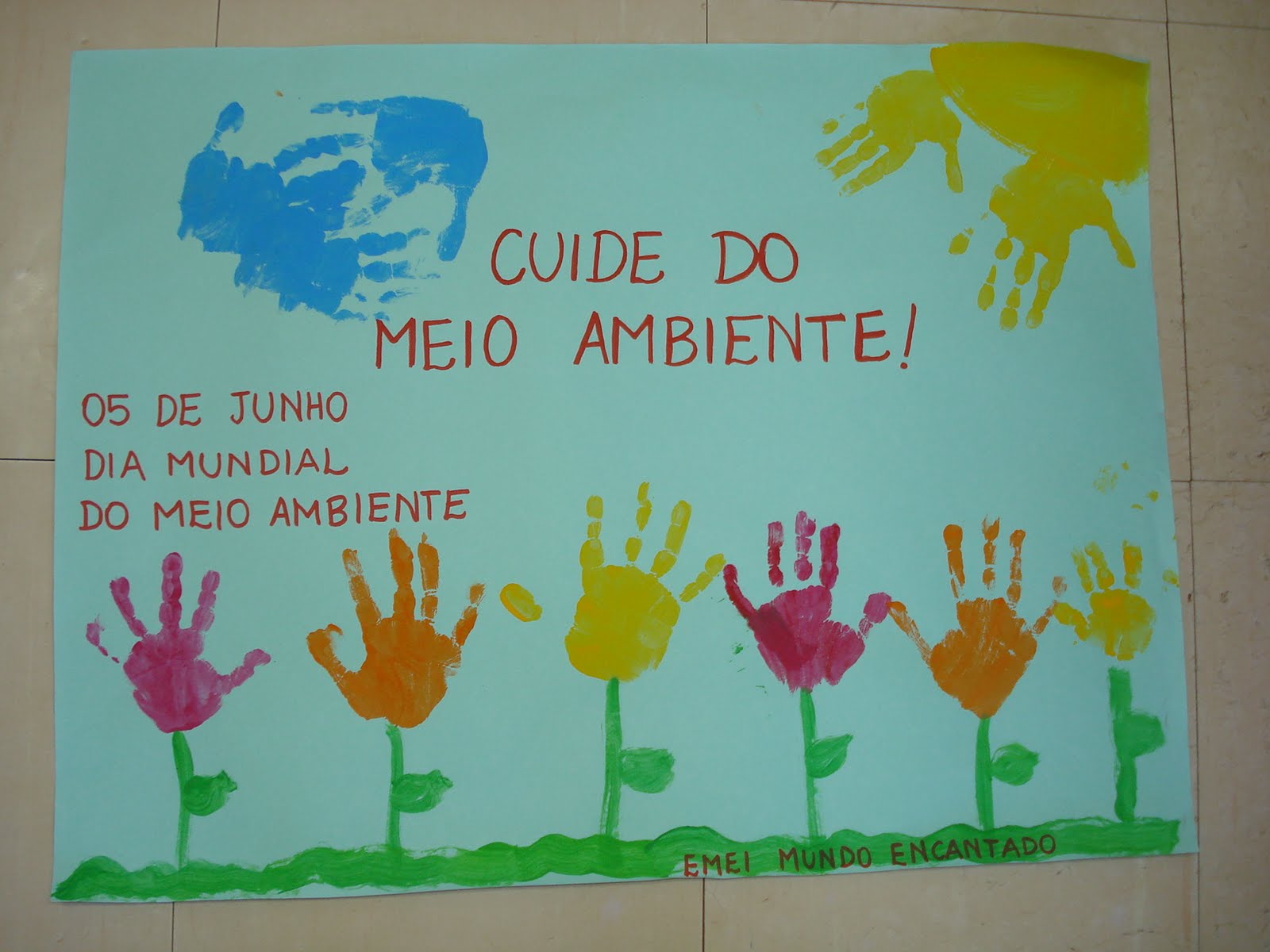 Cartaz Meio Ambiente