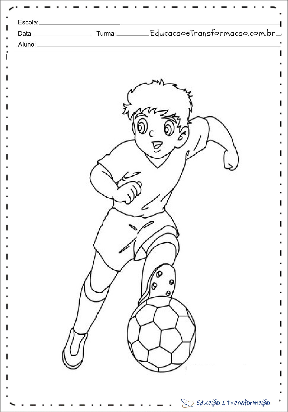 Desenhos para colorir Copa do Mundo