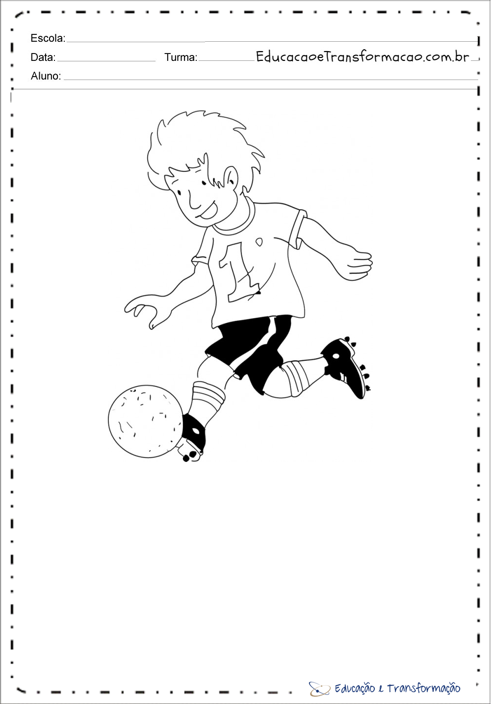 Desenhos para colorir Copa do Mundo