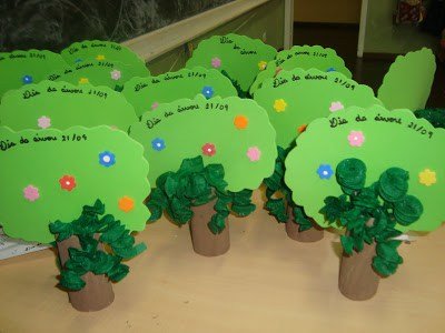 Lembrancinhas meio ambiente para Educação Infantil com moldes