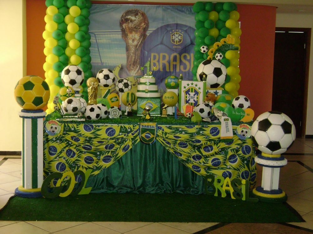 Decoração Copa do Mundo para festas – Educação e Transformação