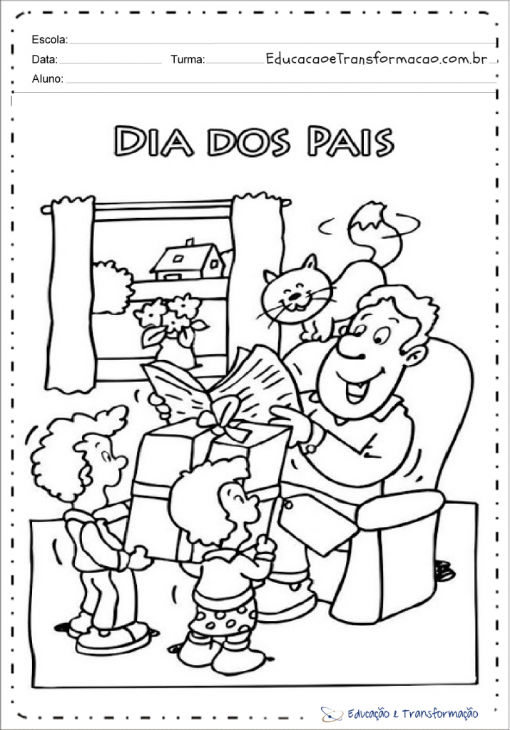 Atividades dia dos pais 2019