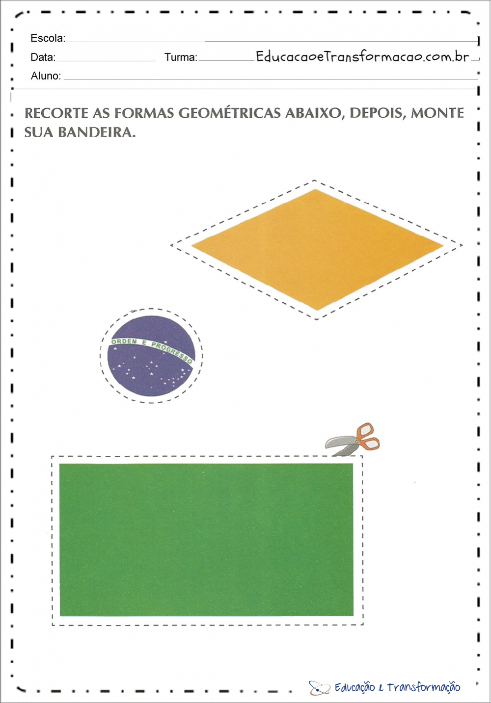 Atividades sobre a Independência do Brasil