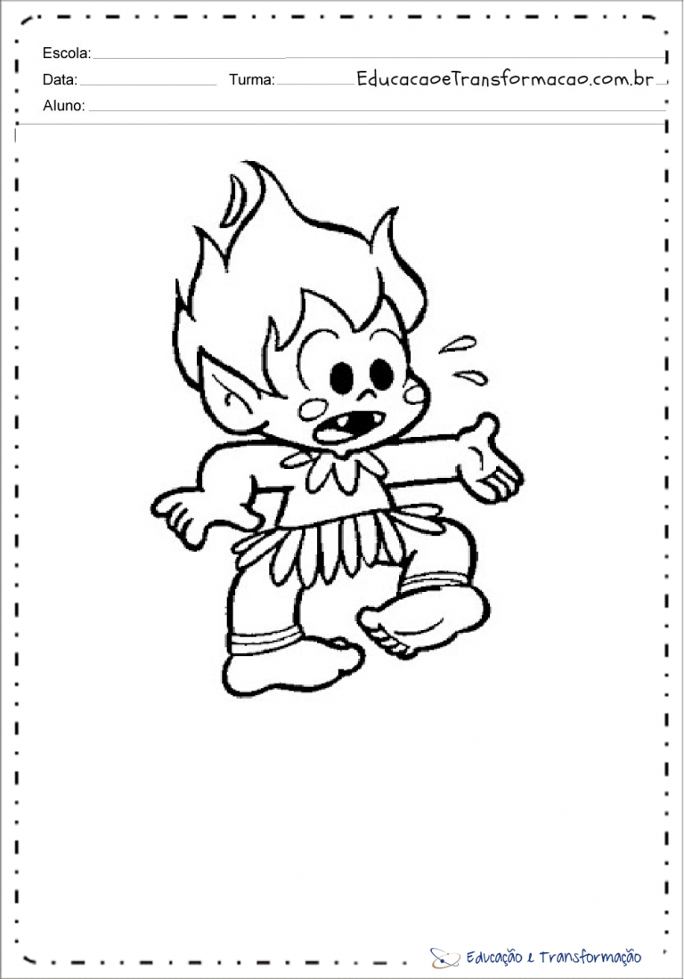 Desenhos do folclore para colorir - Desenhos do folclore brasileiro ...
