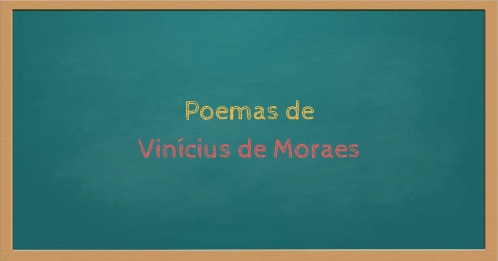 Poemas de Vinícius de Moraes