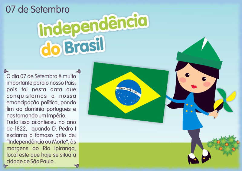 Cartaz Independência do Brasil