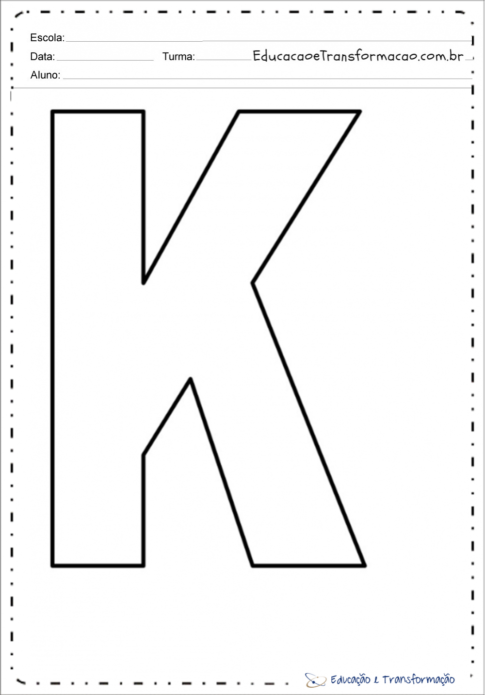 Letras para imprimir