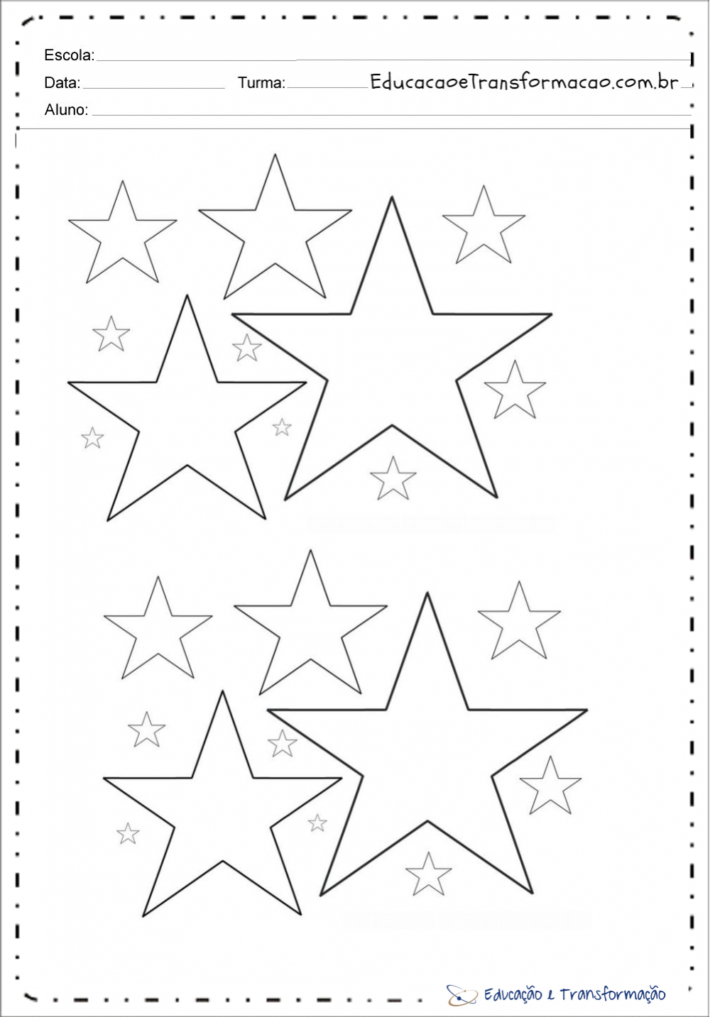 Molde de estrela