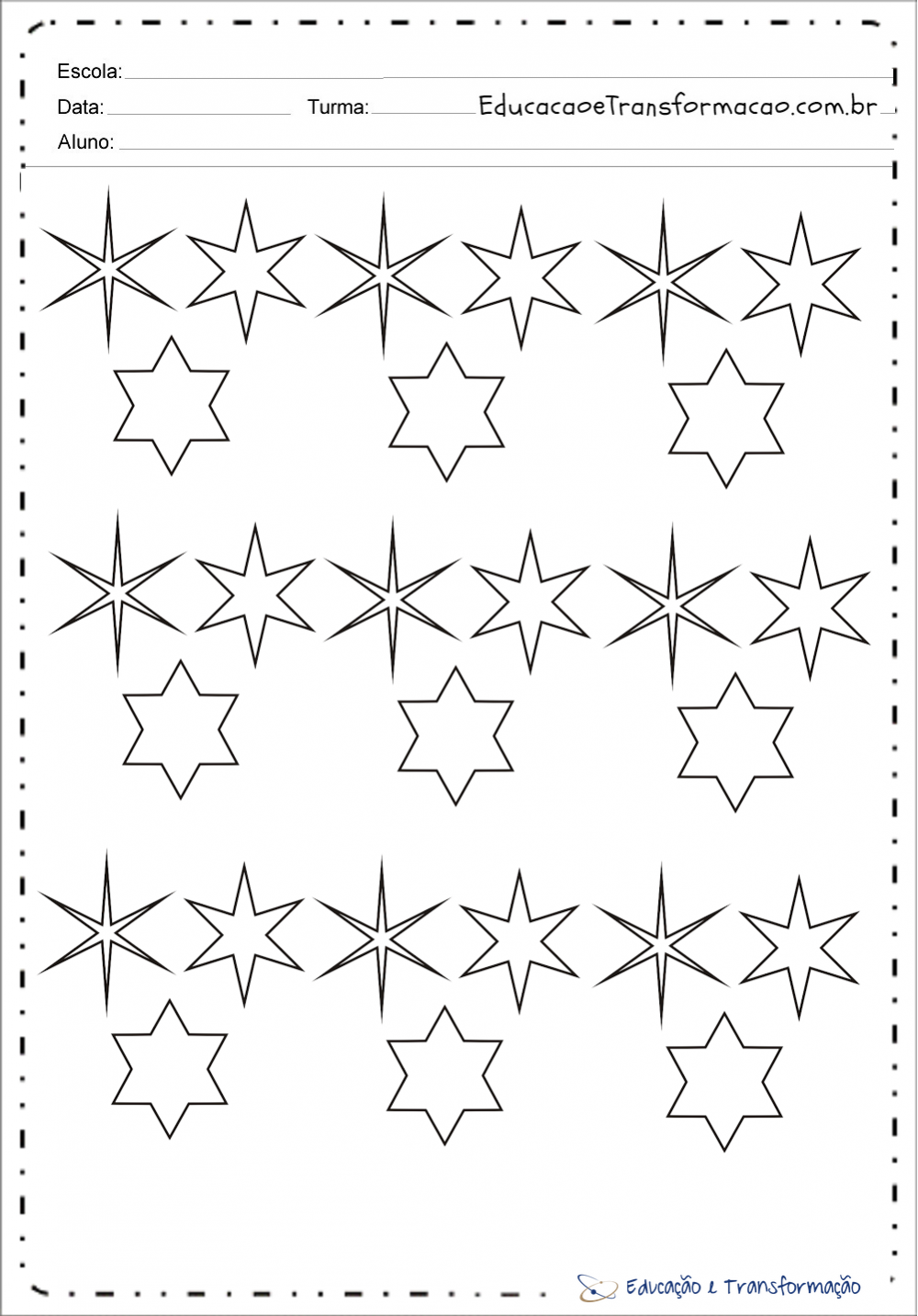 Molde de estrela