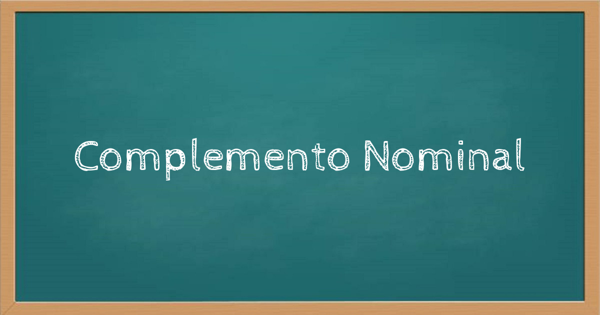 Complemento Nominal
