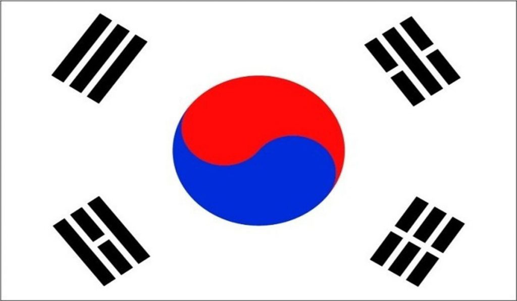 Bandeira da Coreia do Sul