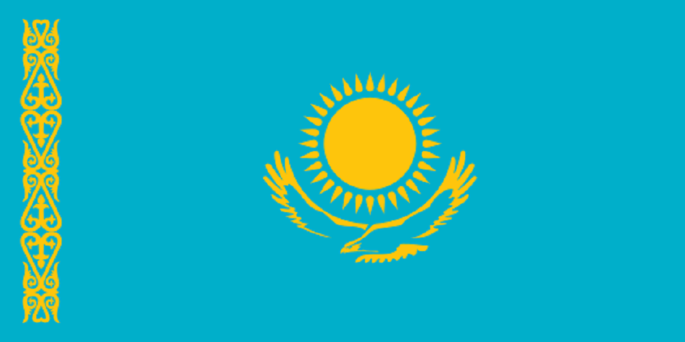 Bandeira nacional do Cazaquistão