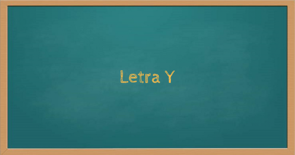 Letra Y