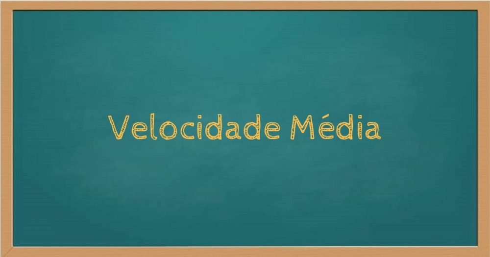 Velocidade média