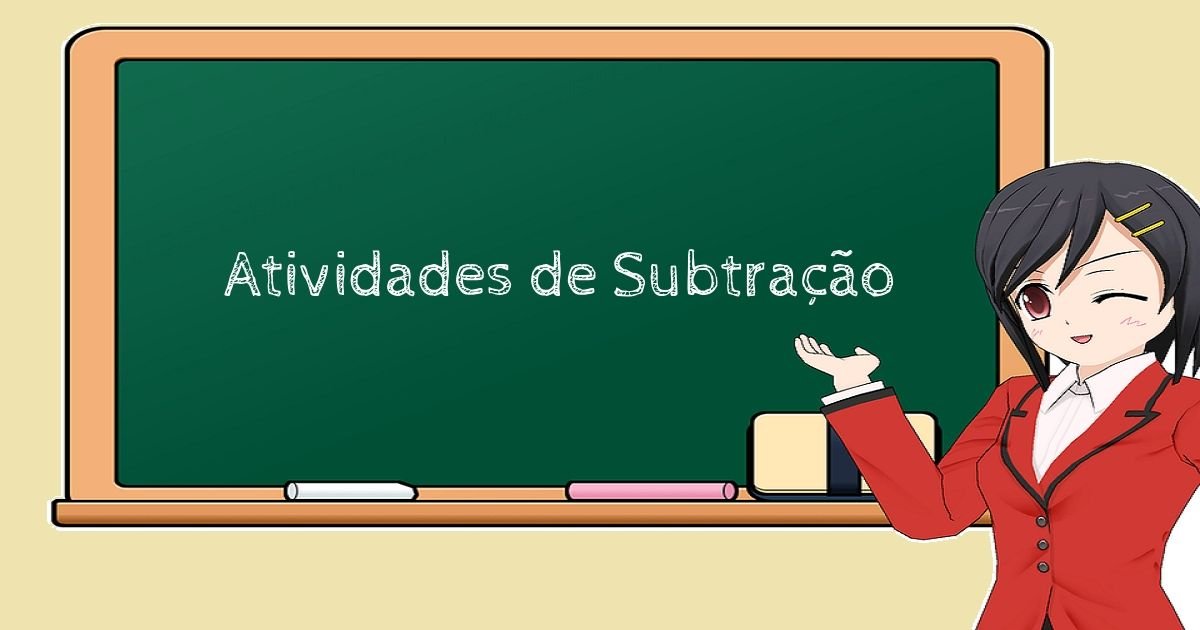 Atividades de Subtração