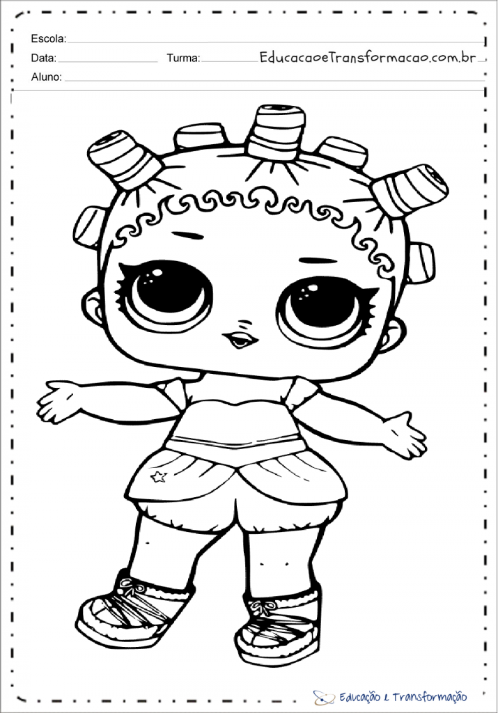 Desenhos para colorir LOL OMG Purr - Desenhos para colorir gratuitos para  impressão