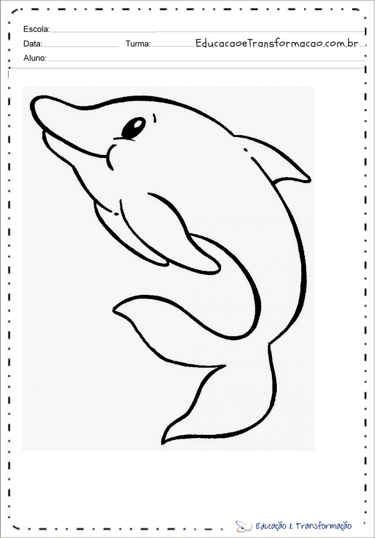 Boto cor de rosa para colorir: desenhos do folclore para imprimir