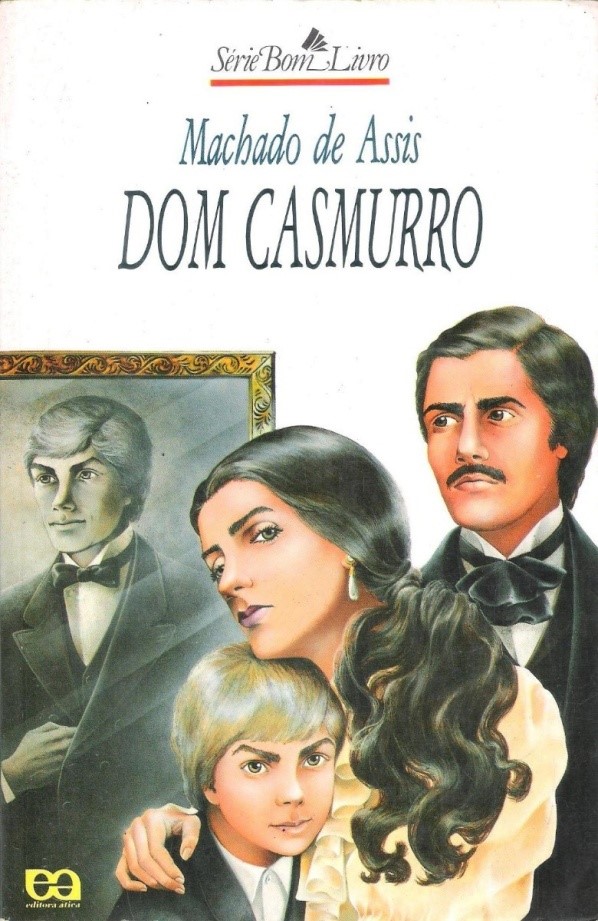 Dom Casmurro - Capa da obra (1899).