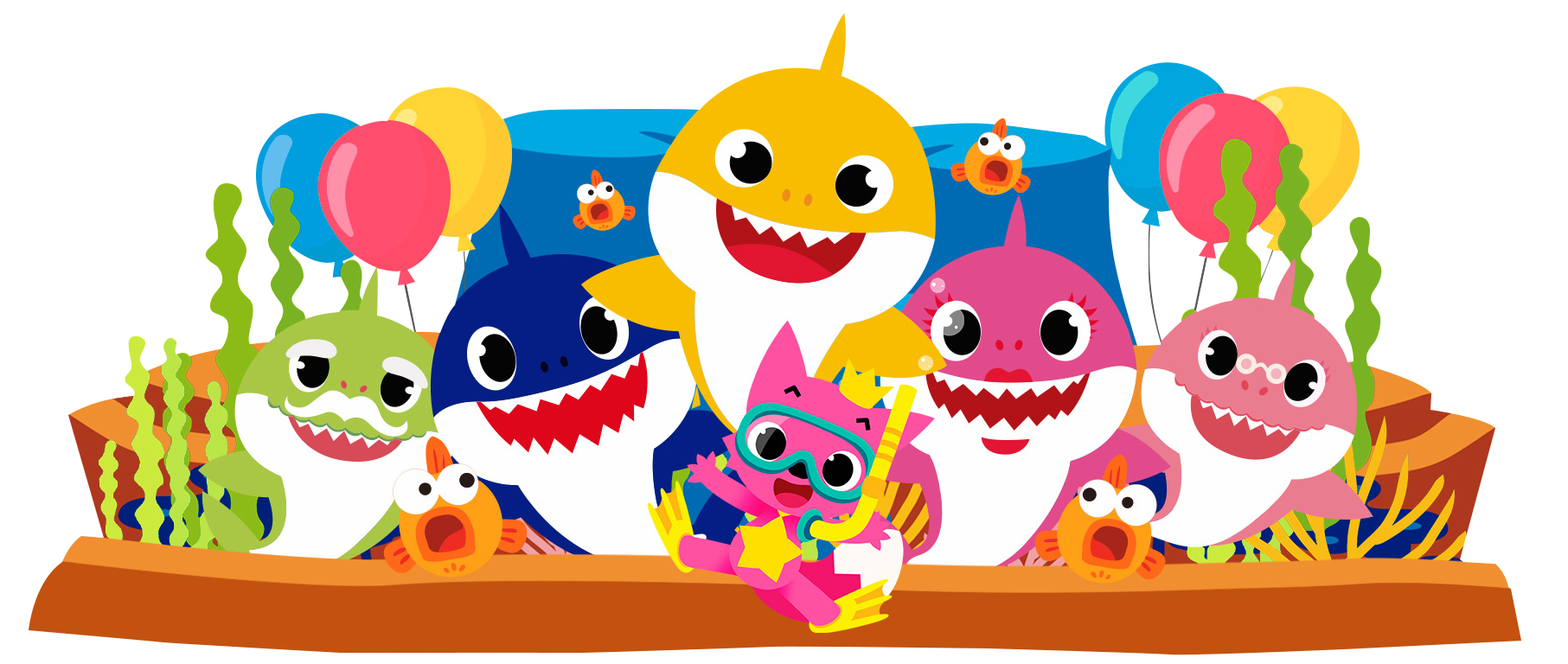 Baby Shark 3rd Birthday PNG