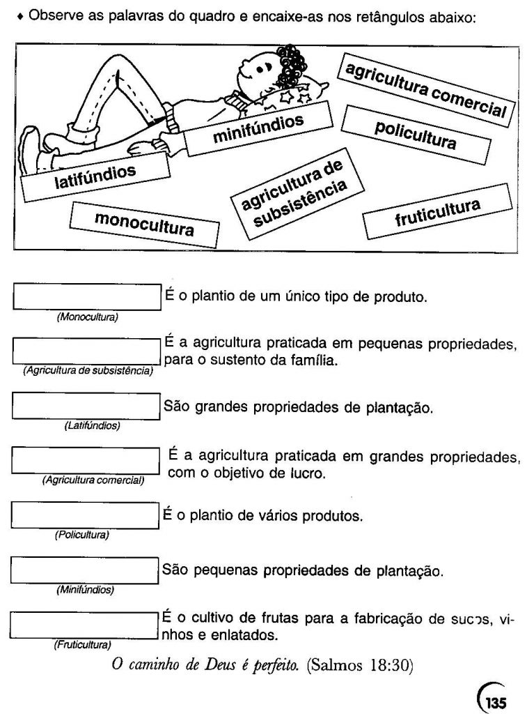 Atividades de Geografia 4º Ano - Imprimir