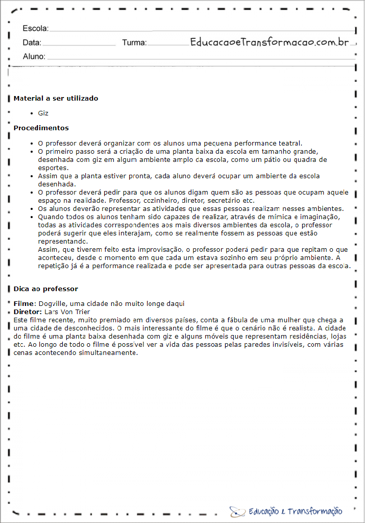 Atividades De Geografia 2 Ano - Desenvolvendo a percepção