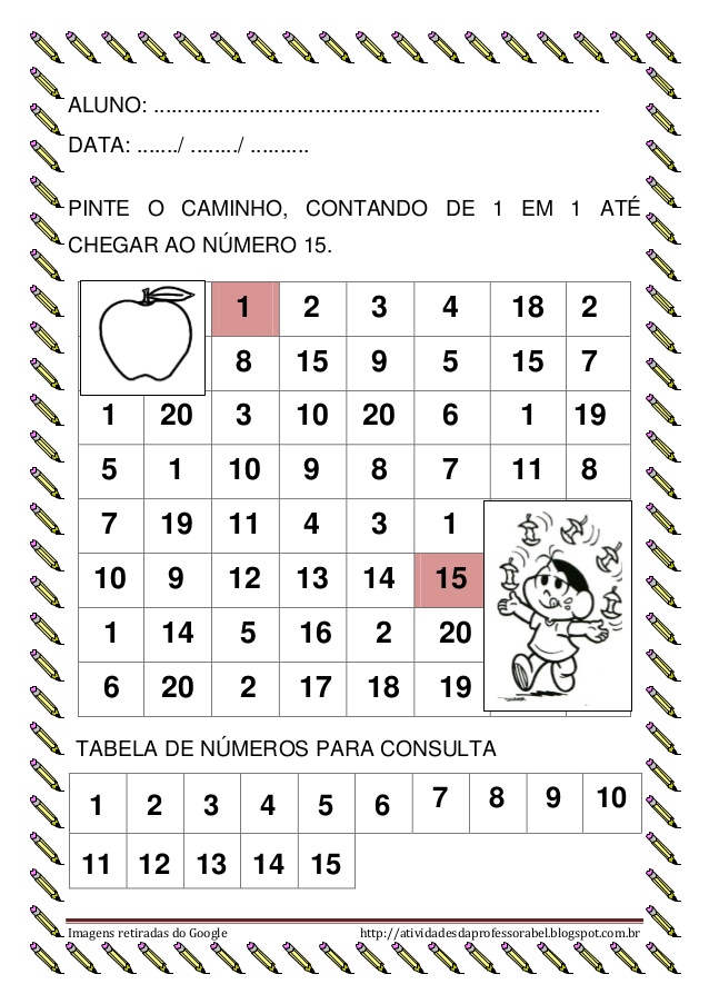 Atividades Matematica Sequencia Numerica Ano Imprimir Ilustrada Educa O E Transforma O