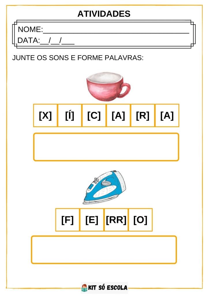 Corujinha Fonológica - Atividades de Consciência Fonológica (Amostra) - Folha 03