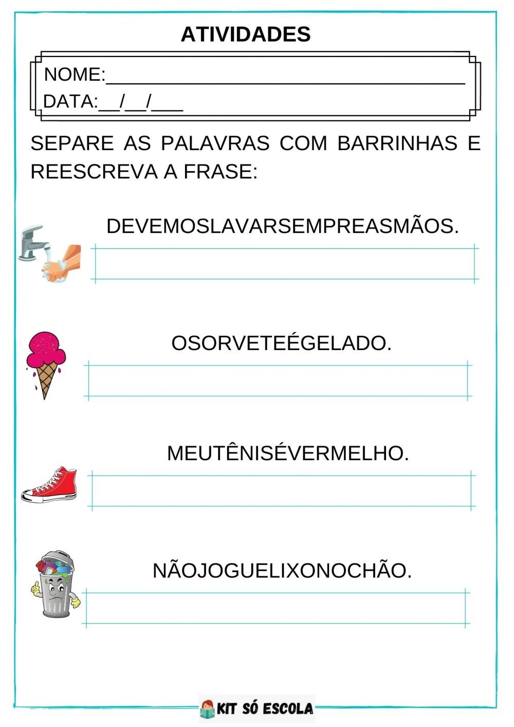 Corujinha Fonológica - Atividades de Consciência Fonológica (Amostra) - Folha 05