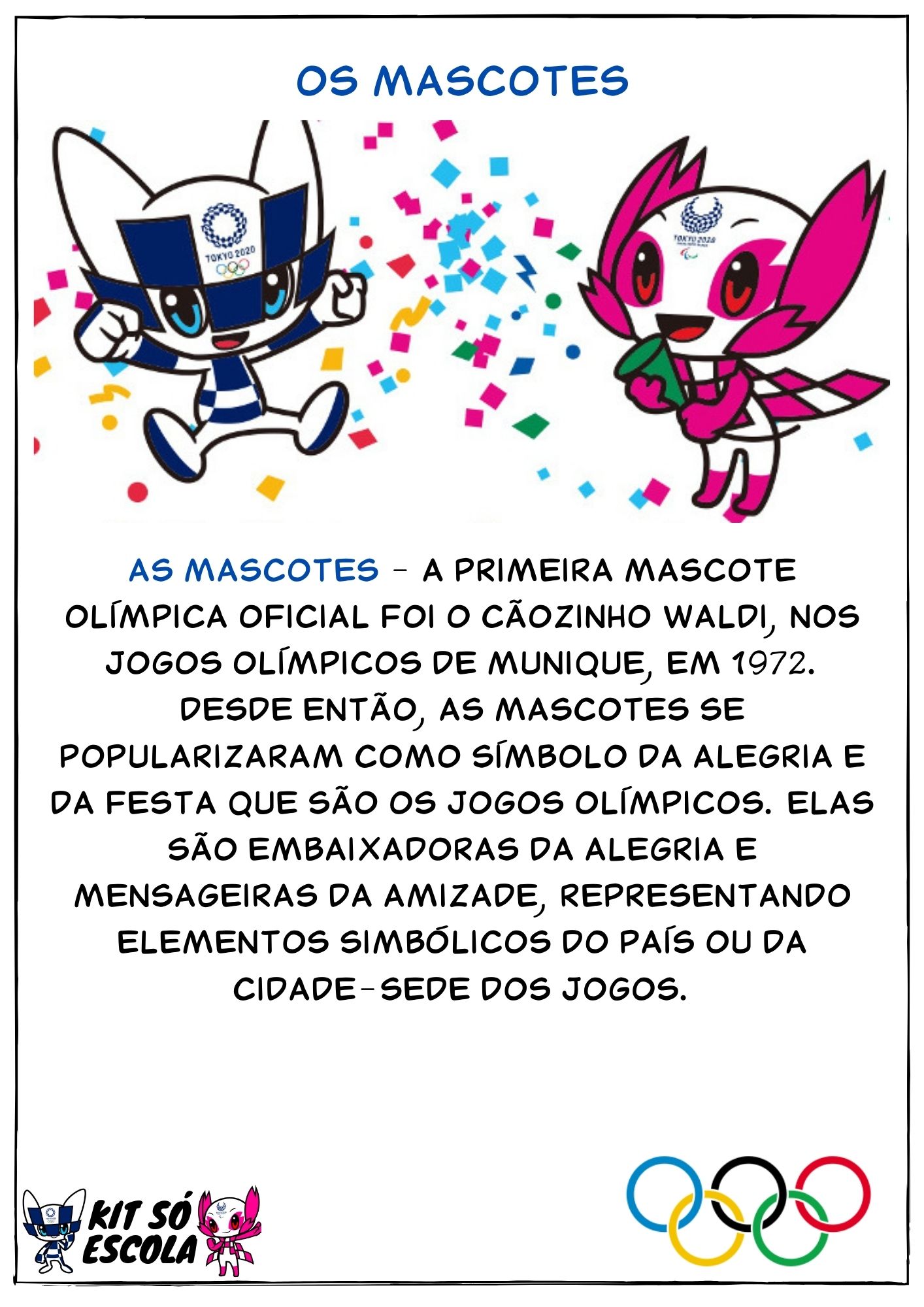 Desenho de Turma da Monica nos jogos olímpicos para colorir - Tudodesenhos