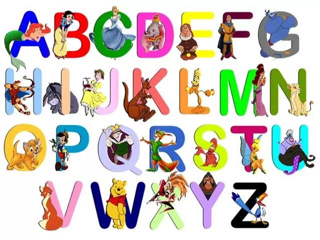 Letras do alfabeto