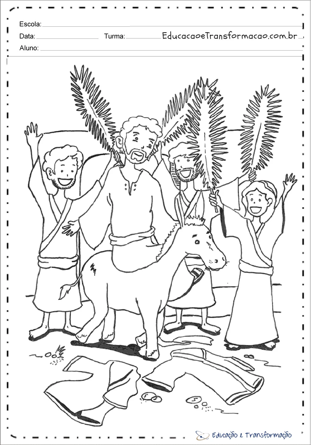 Desenhos Bíblicos para colorir pdf, Exercices Mathématiques