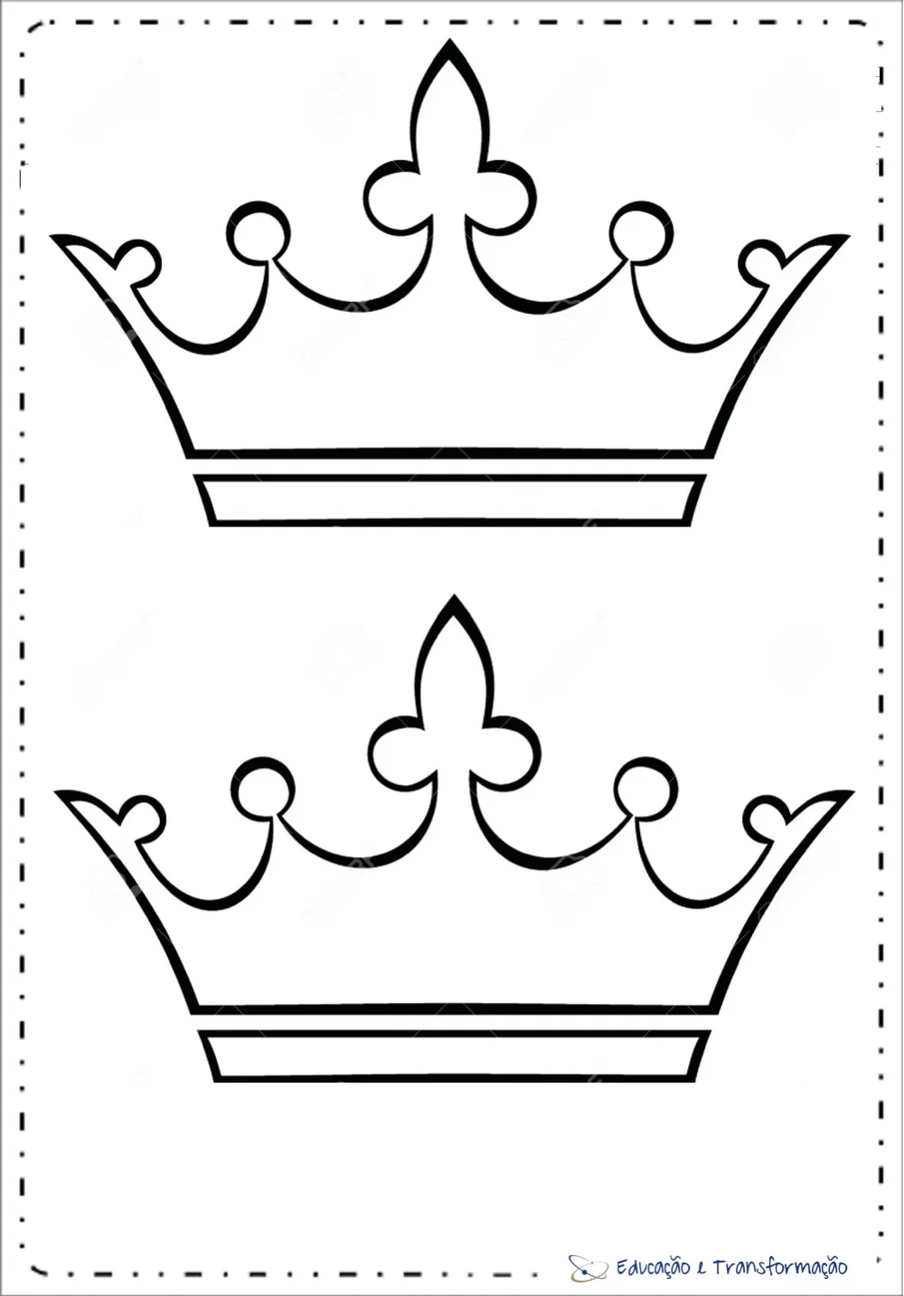 Molde de coroa