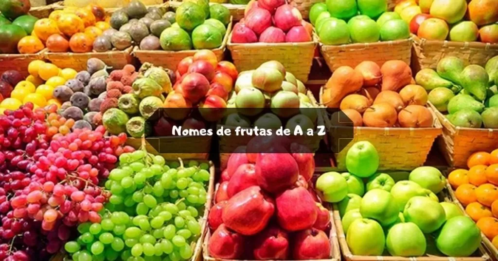 Nomes de frutas