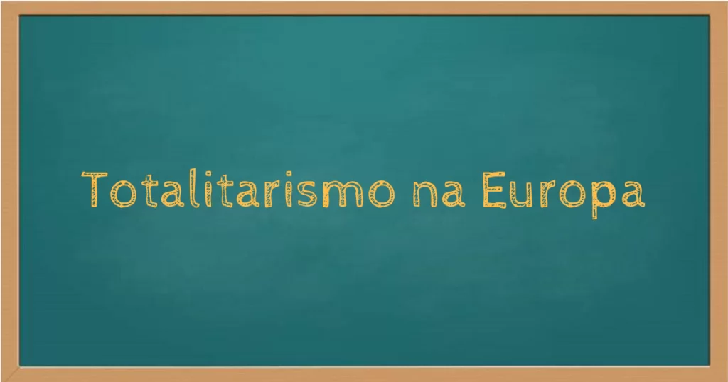 Totalitarismo na Europa